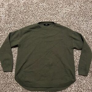 Green Knitted Sweater Women’s XXL Men’s L/XL